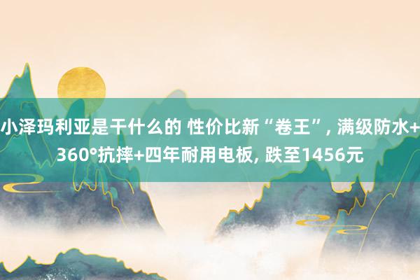 小泽玛利亚是干什么的 性价比新“卷王”， 满级防水+360°抗摔+四年耐用电板， 跌至1456元